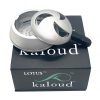 Калауд лотос для кальяну Silver матовий у коробці