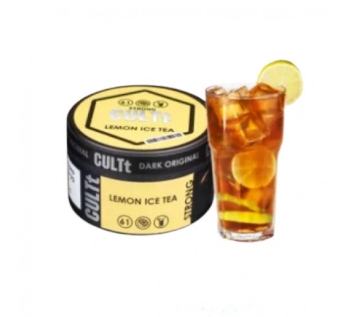 Табак CULTT Strong DS61 Lemon Ice Tea (Лимонный чай со льдом) 100 грамм