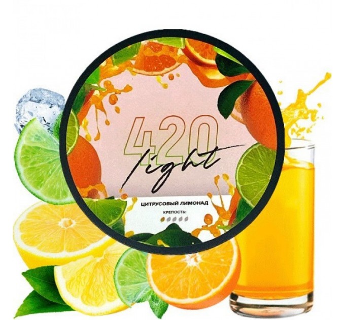 Табак 4:20 Light Цитрусовый Лимонад 250 грамм