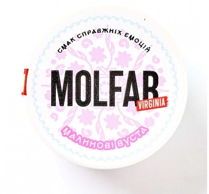 Табак Molfar Virginia Малиновые губы 40 грамм