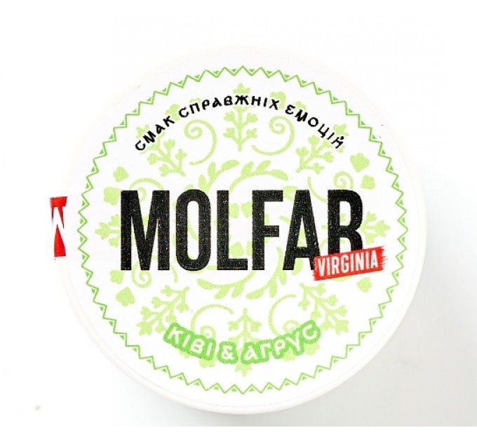 Табак Molfar Virginia Киви крыжовник 40 грамм