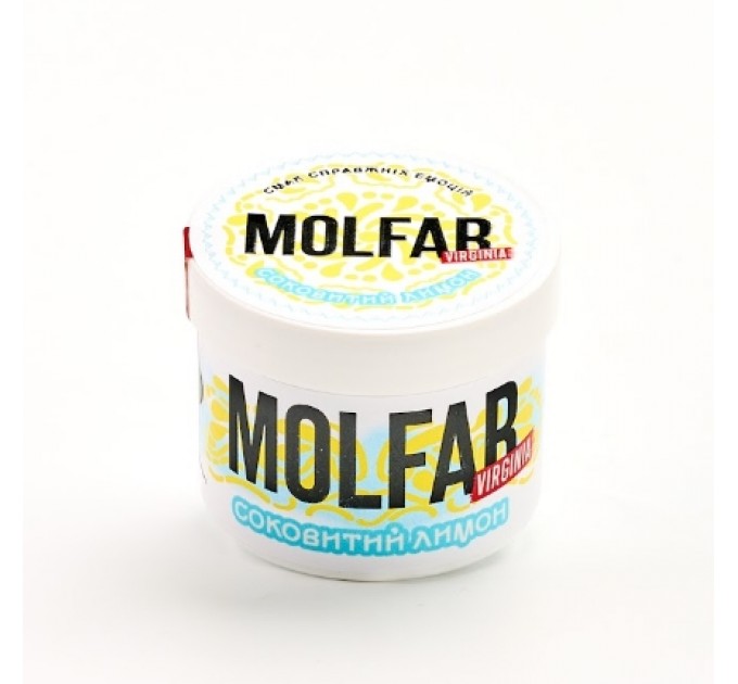 Табак Molfar Virginia Соковитий лимон 40 грамм