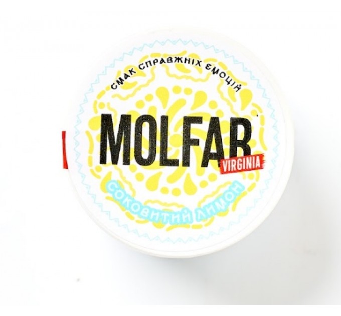 Табак Molfar Virginia Соковитий лимон 40 грамм