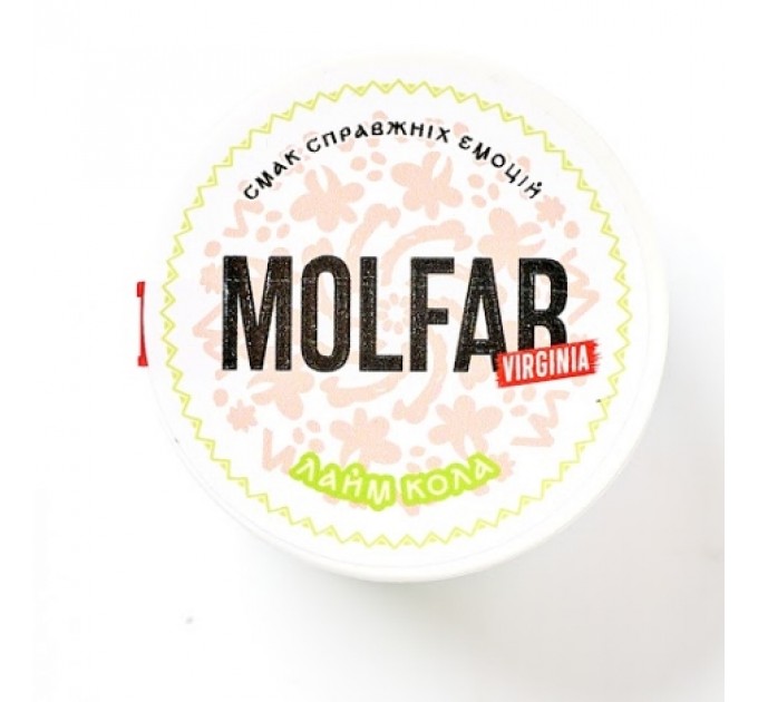 Табак Molfar Virginia Лаймовая кола 40 грамм