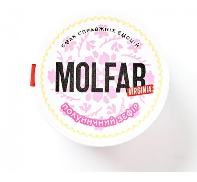 Табак Molfar Virginia Клубничный зефир 40 грамм