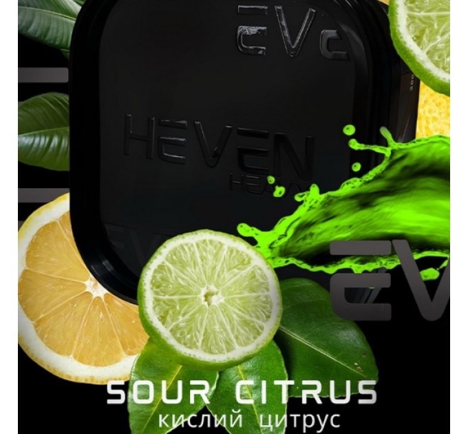 Табак Heven Sour Citrus (Лимон, Лайм) 200 грамм