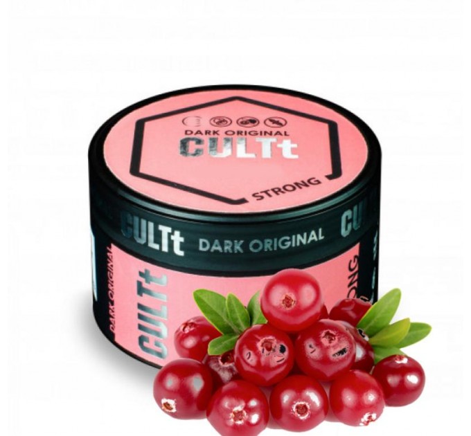  Табак CULTT Strong DS47 Cranberry (Клюква) 100 грамм