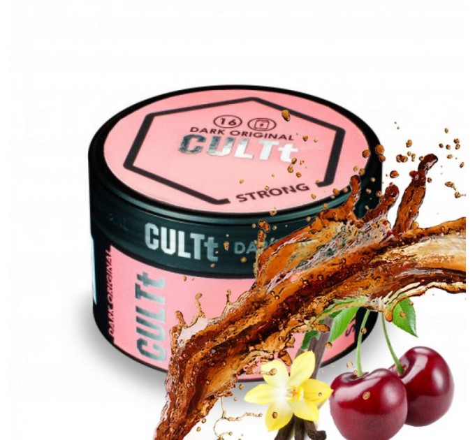 Табак CULTT Strong DS90 Cherry Cola Vanilla (Кола Ваниль Вишня) 100 грамм