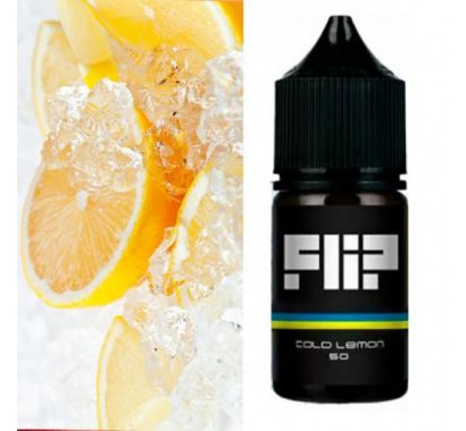 Жидкость Flip Cold Lemon (Лимон Холодок) 15 мл 50 мг