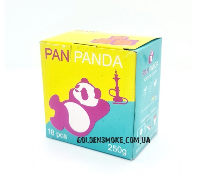 Кокосове вугілля PAN-PANDA 250 грам