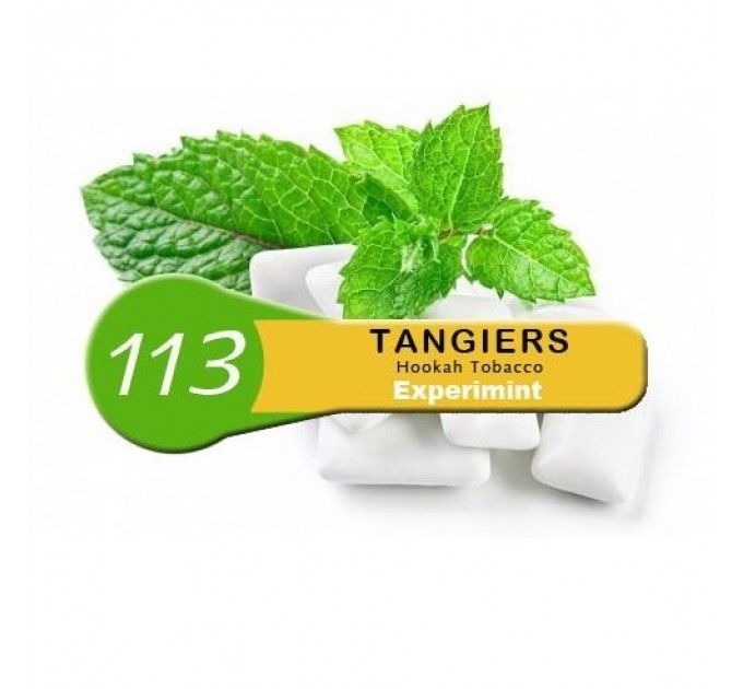 Табак Tangiers Noir Experimint (Мятная Жвачка) 250 грамм