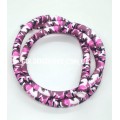 Шланг силиконовый камуфляж pink white