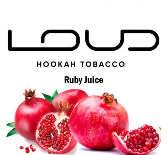 Тютюн Loud Ruby juice (Гранат) 100 грам