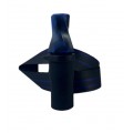 Персональный мундштук VantaBlack Tornado Blue