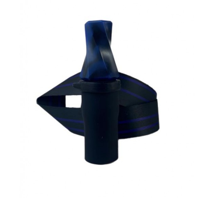 Персональный мундштук VantaBlack Tornado Blue