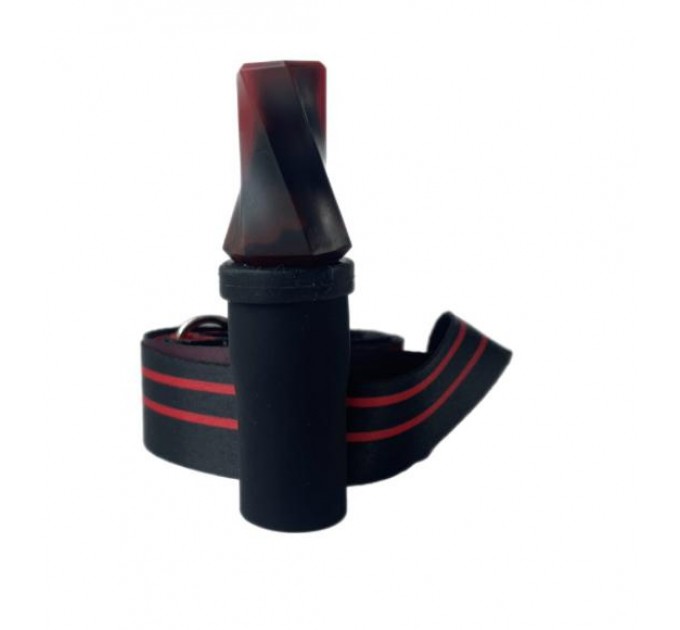 Персональный мундштук VantaBlack Tornado Red