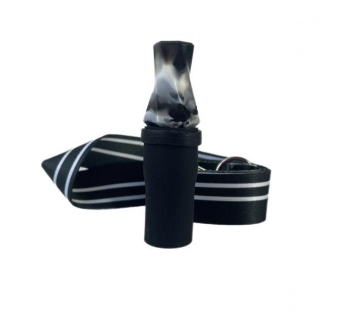 Персональный мундштук VantaBlack Tornado White