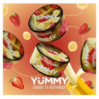 Тютюн Yummy Банан Полуниця 250 грам