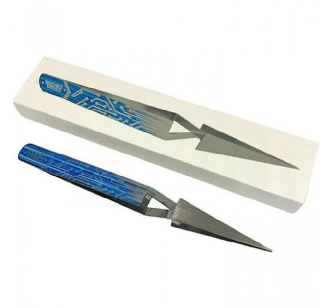 Щипцы Criss Cross Silver Blue