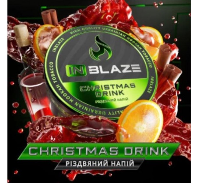 Тютюн In Blaze Christmas Drink (Глінтвейн) 100 грам