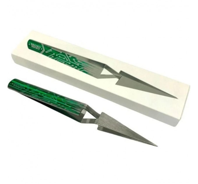 Щипцы Criss Cross Silver Green