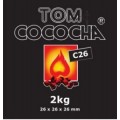 Кокосове вугілля Tom Cococha C26 1кг (у целофані)