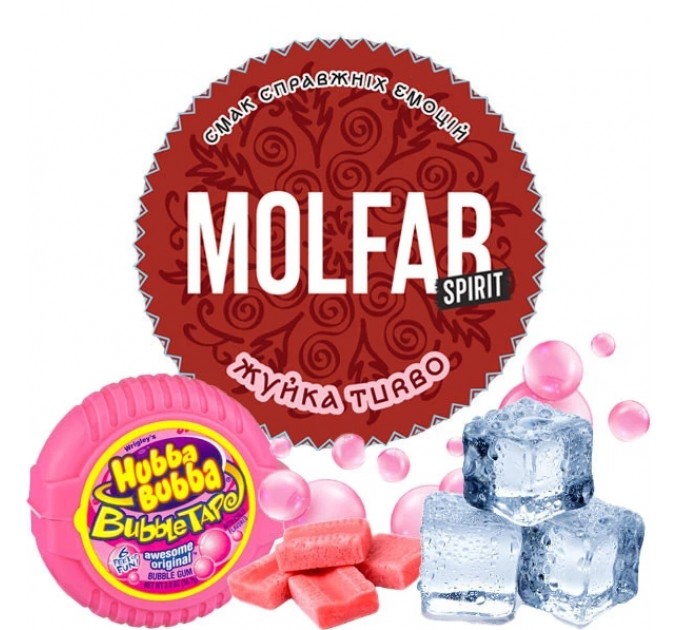Табак Molfar Spirit Line Жвачка Turbo 40 грамм