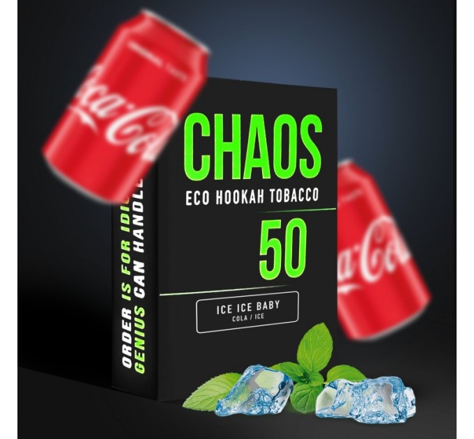Табак Chaos Ice Ice Baby (Кола Лед) 50 грамм