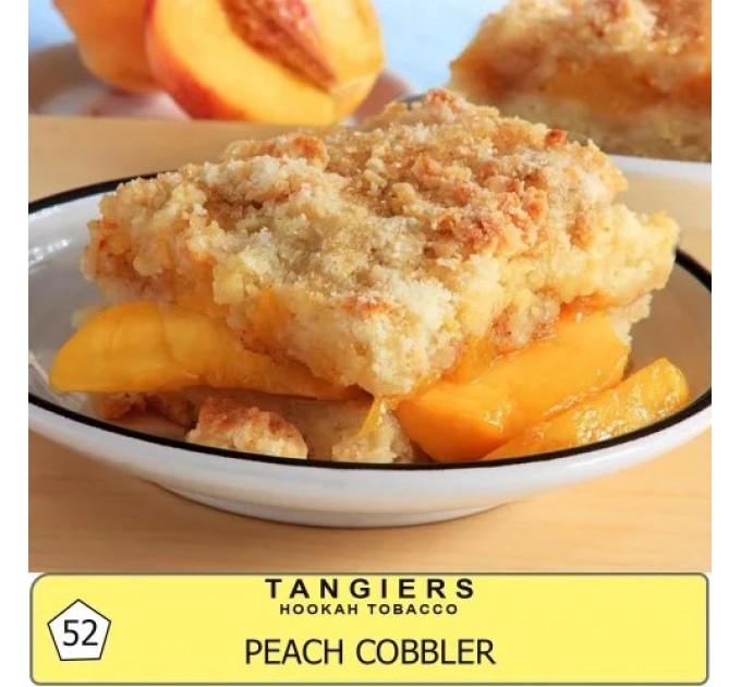 Табак Tangiers Noir Peach Cobbler (Персиковый Десерт) 250 грамм