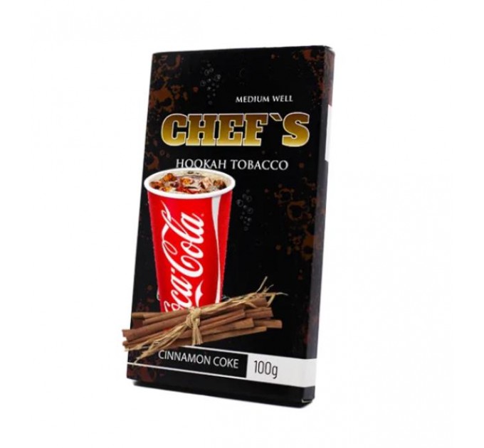 Табак Chefs Cinnamon Coke (Кола с корицей) 100 грамм