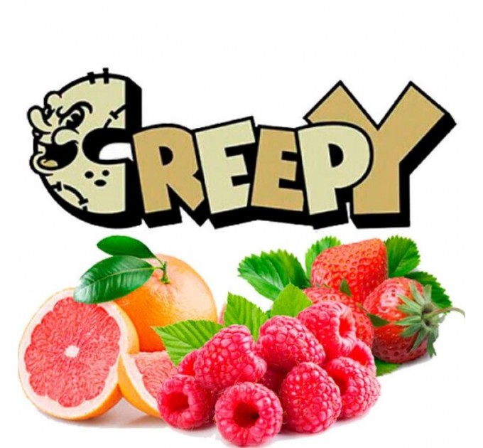 Табак Creepy PinkHead (Клубника Малина Грейпфрут) 100 грамм