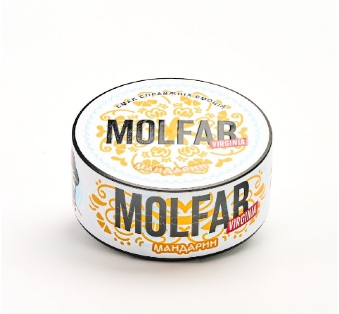 Тютюн Molfar Virginia Новорічний мандарин 200 грам