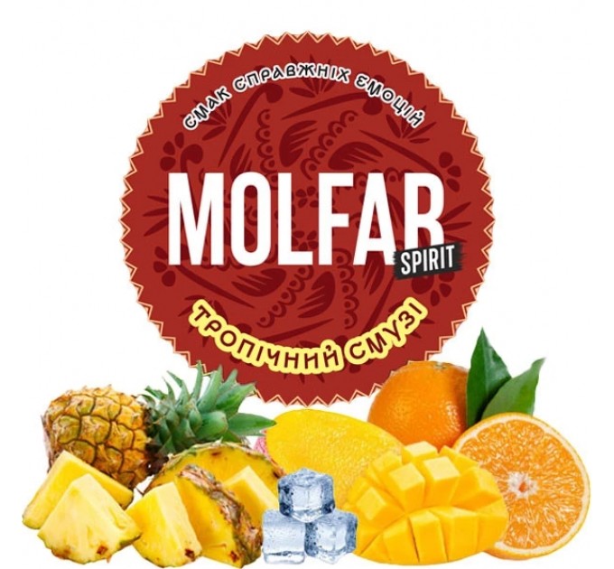 Тютюн Molfar Spirit Line Смак Тропічний Смузі 100 грам