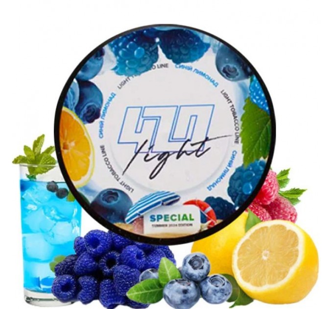 Тютюн 4:20 Light Синій Лимонад 250 грам
