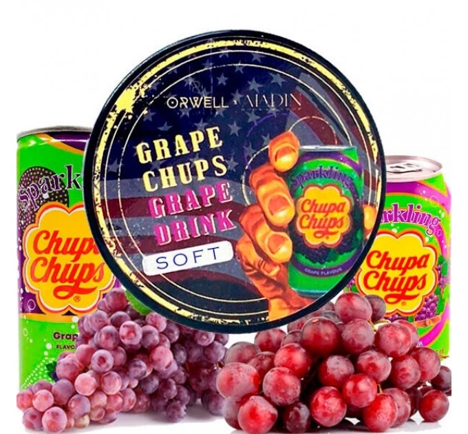 Тютюн Orwell Soft Grape Chups (Виноград Чупс) 100 грам