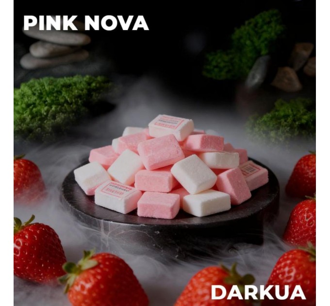 Табак DARKUA Pink Nova (Клубничная Жвачка) 100 грамм
