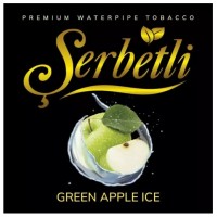 Тютюн Serbetli Green Apple Ice (Зелене Яблуко Лід) 100 грам Тютюн Serbetli Green Apple Ice (Зелене Яблуко Лід) 100 грам