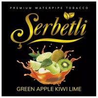 Тютюн Serbetli Green Apple Kiwi Lime (Яблуко Ківі Лайм) 100 грам Тютюн Serbetli Green Apple Kiwi Lime (Яблуко Ківі Лайм) 100 грам