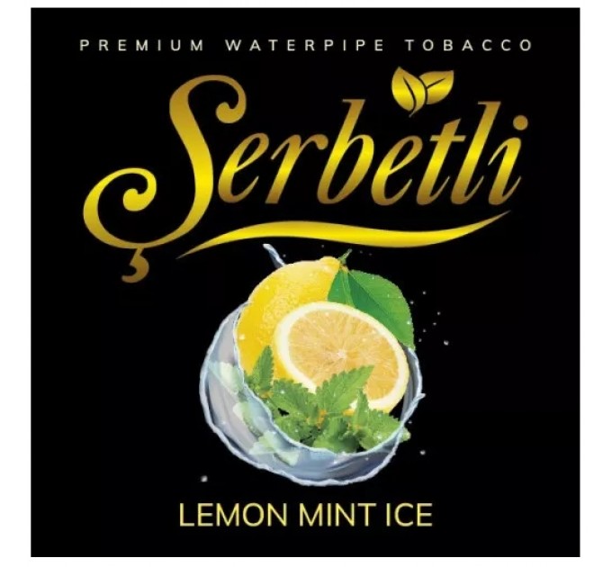 Тютюн Serbetli Lemon Mint Ice (Лимон М'ята Лід) 100 грам