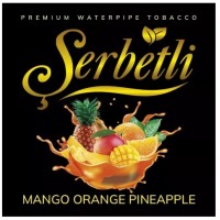 Тютюн Serbetli Mango Orange Pineapple (Манго Апельсин Ананас) 100 грам Тютюн Serbetli Mango Orange Pineapple (Манго Апельсин Ананас) 100 грам