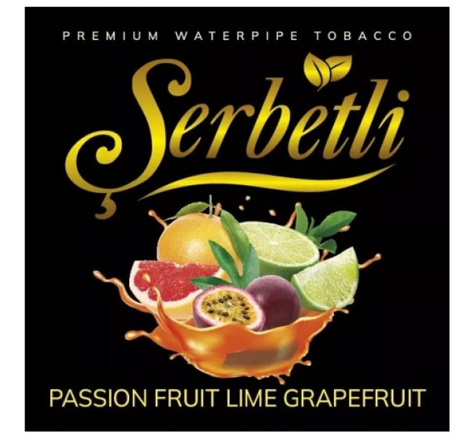 Тютюн Serbetli Passion fruit Lime Grapefruit (Маракуйя Лайм Грейпфрут) 100 грам
