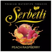 Табак Serbetli Peach Raspberry (Персик Малина) 100 грамм