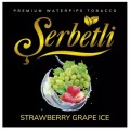 Тютюн Serbetli Strawberry Grape Ice (Полуниця Виноград Лід) 100 грам