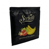 Тютюн Serbetli Banana Strawberry (Банан Полуниця) 100 грам Тютюн Serbetli Banana Strawberry (Банан Полуниця) 100 грам