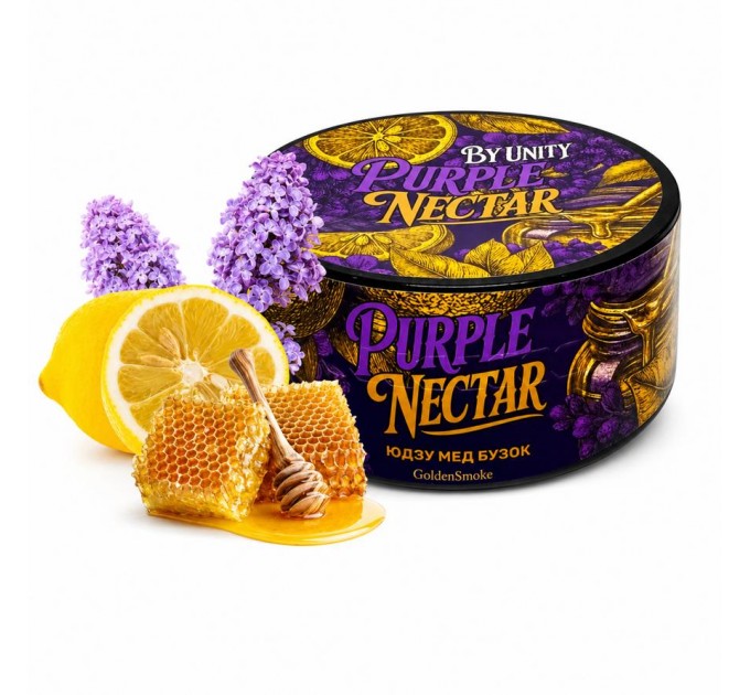 Табак Unity Purple Nectar (Юдзу, Мёд, Сирень) 100 грамм