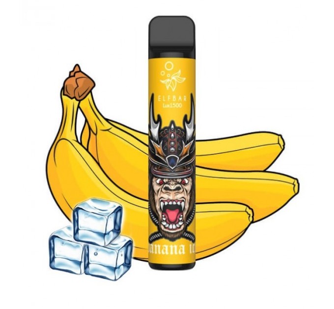 Elf Bar 1500 Lux Banana Ice (Банан лед)