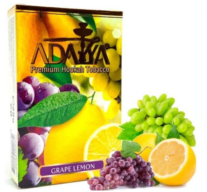 Табак Adalya Grape lemon (Виноград + лимон) 50 грамм Табак Adalya Grape lemon (Виноград + лимон) 50 грамм