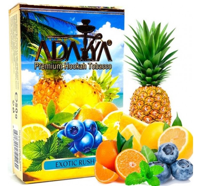 Табак Adalya Exotic Rush (Экзотик Раш) 50 грамм