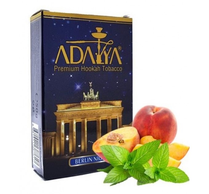 Табак Adalya Berlin Nights (Ночи Берлина) 50 грамм Табак Adalya Berlin Nights (Ночи Берлина) 50 грамм