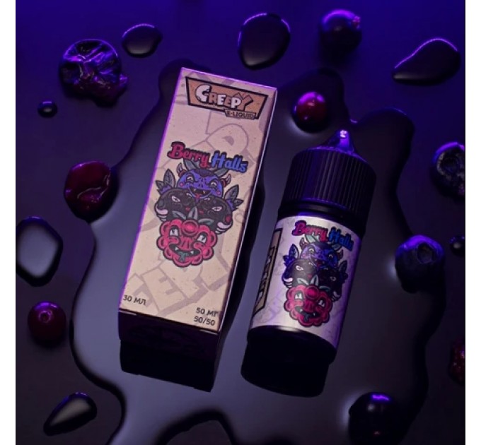 Рідина Creepy Berry Halls (Ягідний Холс) 15ml 50mg